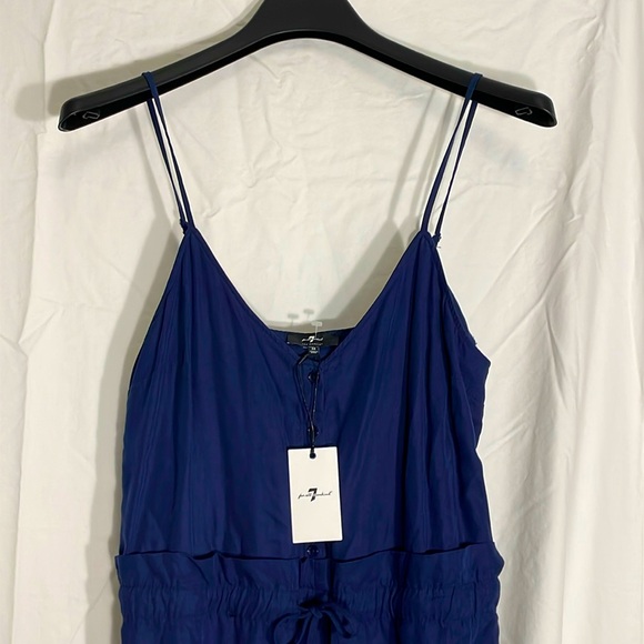 NWT 7 for All Mankind Navy Jumpsuit - Picture 4 of 6